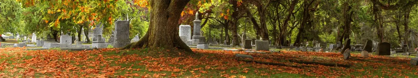 Headstones and markers banner